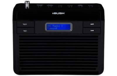 Bush DS372V2 Mono DAB Radio - Black